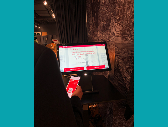 WELCOME Eventmanagement Check In
