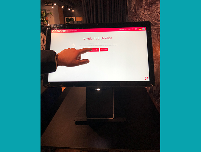 WELCOME Eventmanagement Check In